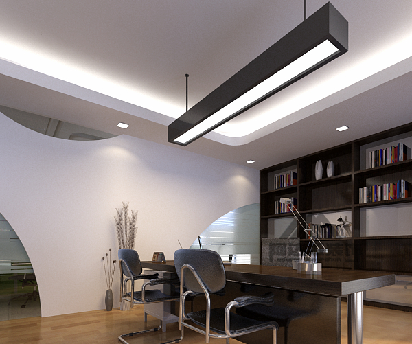 辦公室裝修中的木地板？