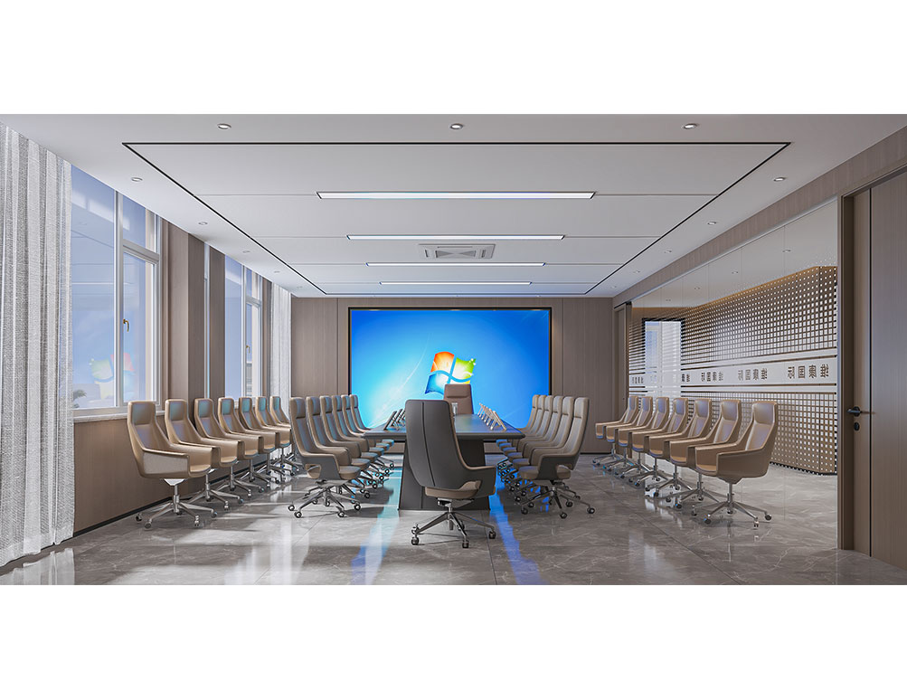 維康國際-400平辦公樓裝修設(shè)計案例